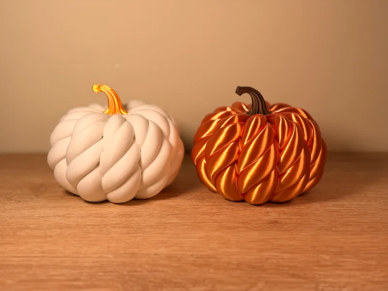 gedraaide pompoen halloween