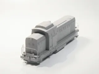 Cargo Train Locomotive Vehicle 3D Printable