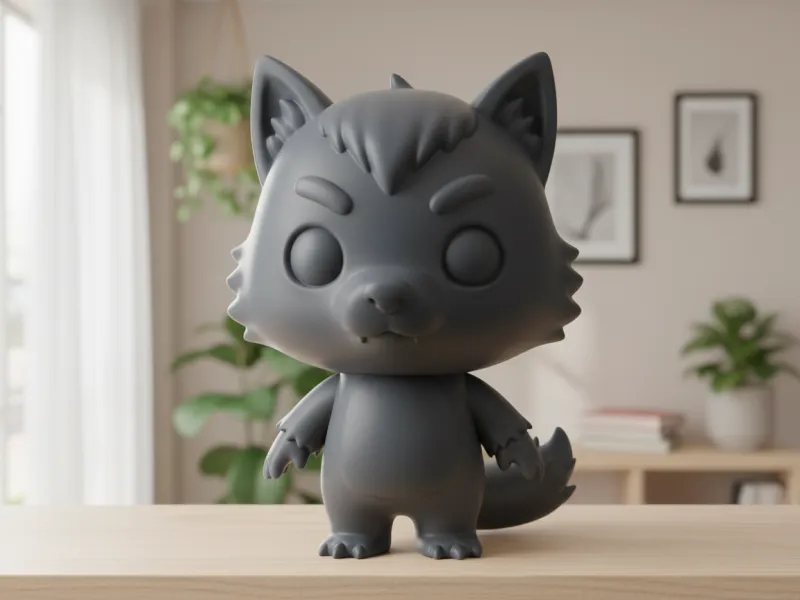 Chibi Werewolf: Witcher Spirit 🐺🌑