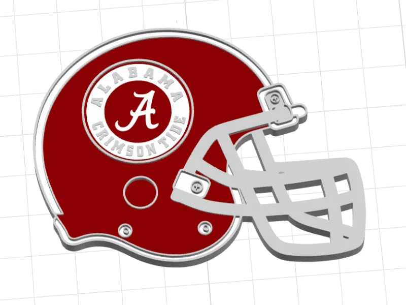 Alabama football helmet