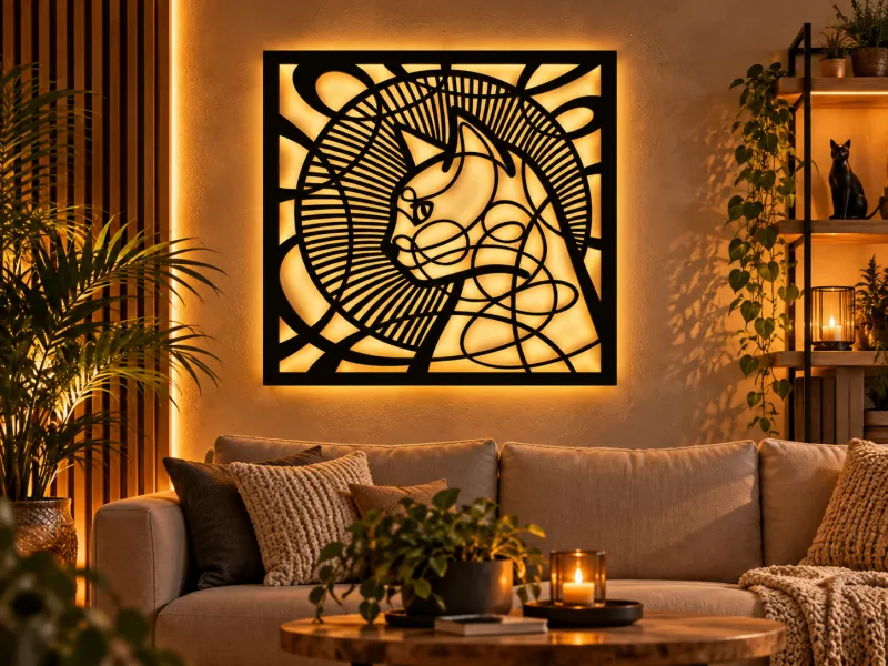 WallArt Katze 015
