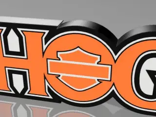 HARLEY OWNERS GROUP LED LIGHTBOX