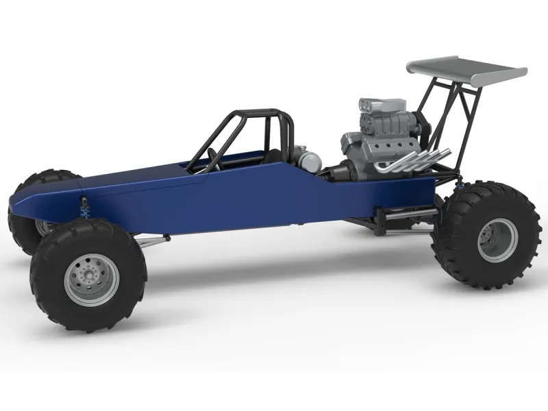 Vintage Mud dragster Scale 1:25