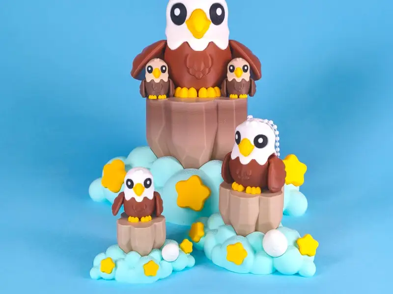 Cloud Diorama For Cute Flexi Eagle @ Formnext 2025