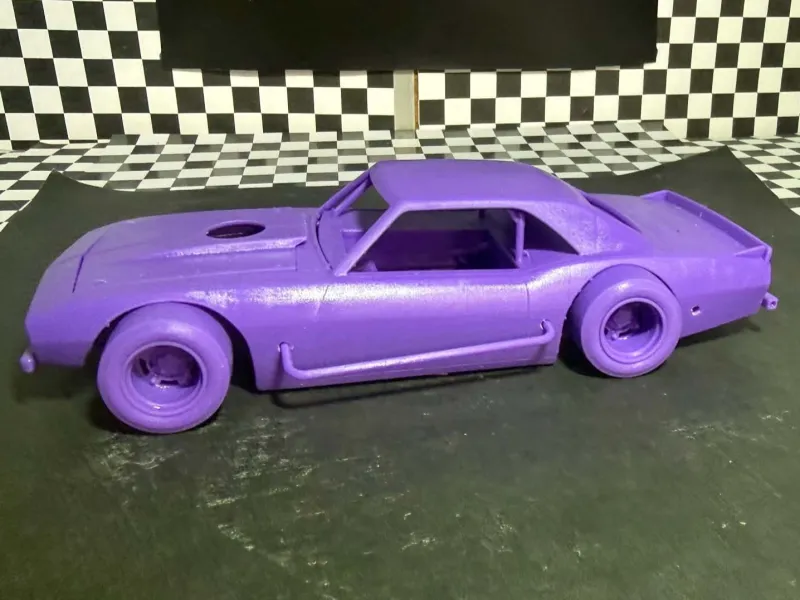 Vintage Asphalt Modified stock car V12 Scale 1:25