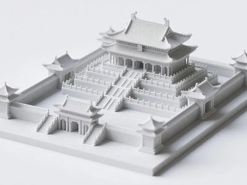 Historic Buildings - Palace Complexes (Printed in one piece)