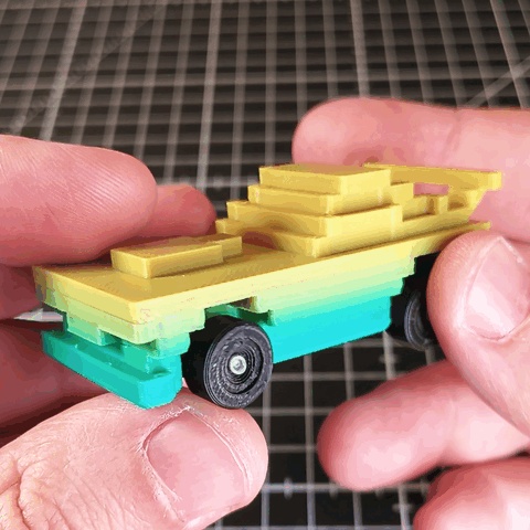 MUSCLECAR - Serie de Coches de Juguete BRAKES (ruedas por separado)