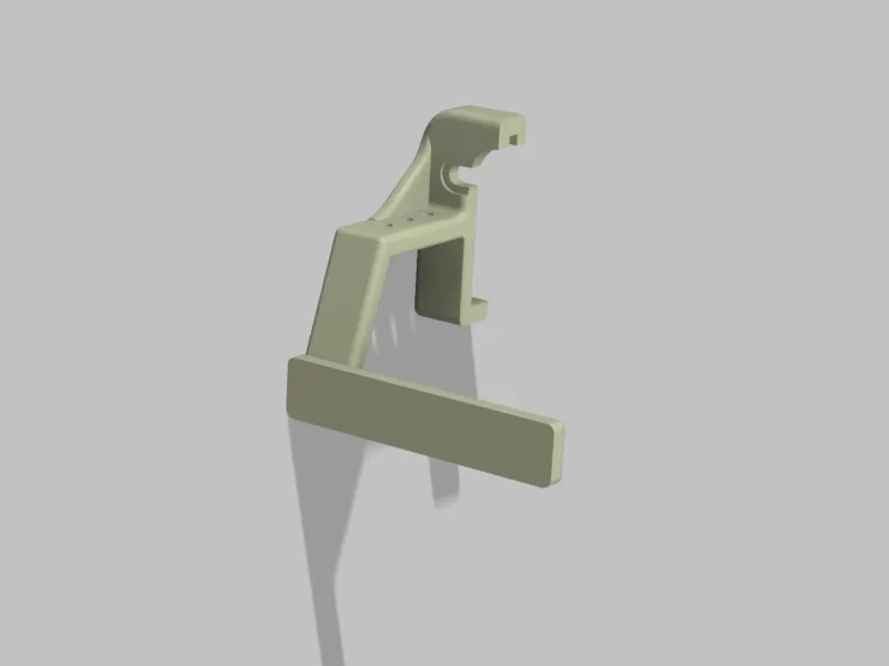Ender 3 V2 BL Touch Mount (with Plough/Plow)