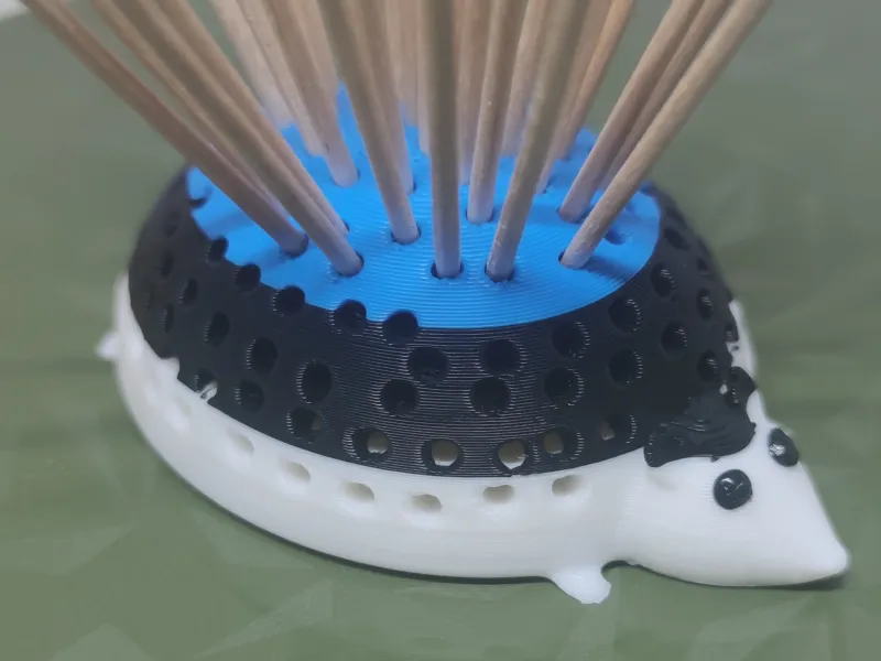Toothpick Hedgehog