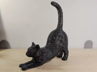 Stretching Cat