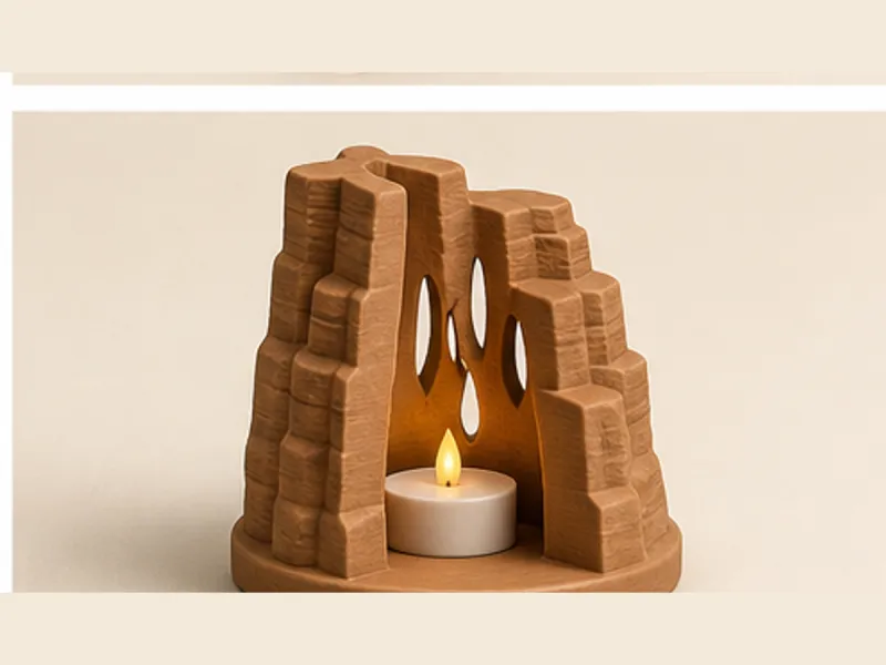 AlUla LED Shadow Lantern