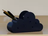 Star Cloud Pencil Holder-0