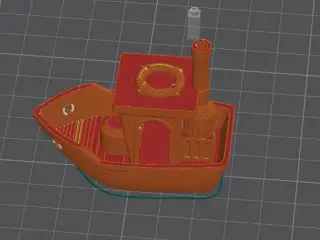 Floating Benchy