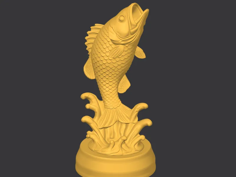 Bass Fish Trophy