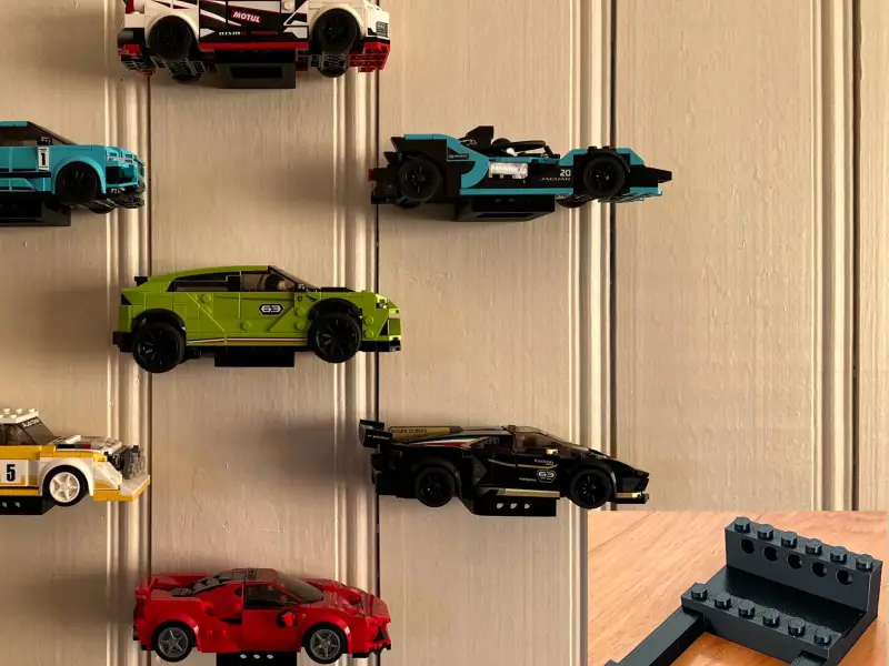 lego speed champions wall mount