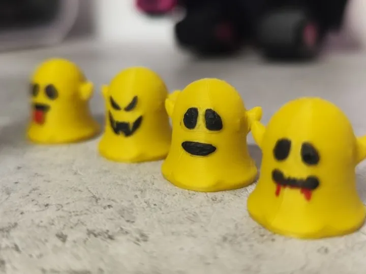 Finger-Sized Ghost Squad! 👻💛