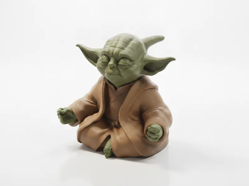 Meditating Yoda Figurine Star Wars 3D Printable