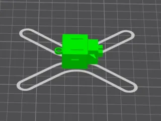 mini Robot cute Keychain