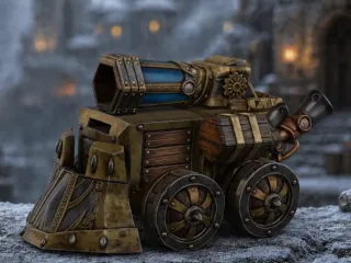Dwarven Battle Tank for DnD