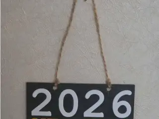 Welcome 2026 Plate