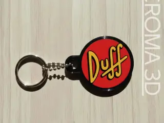 Duff keychain - multicolor