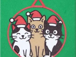 Christmas Tree Ornament 🐱