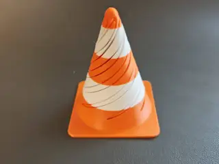Traffic Cone Spiral - 2 Helix parts