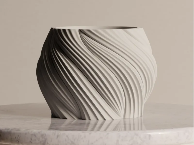 Planter with dripping tray