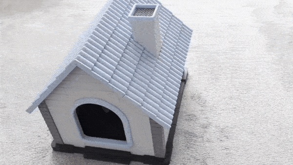 Casa clásica súper adorable para animales / gatos, a tu mascota le encantará