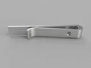 Sleek Spring-Action Tie Clip (Tie Bar)
