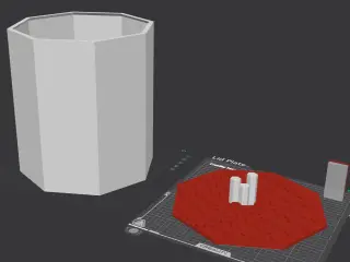 Chuffnugget's Polygon Printer Bin