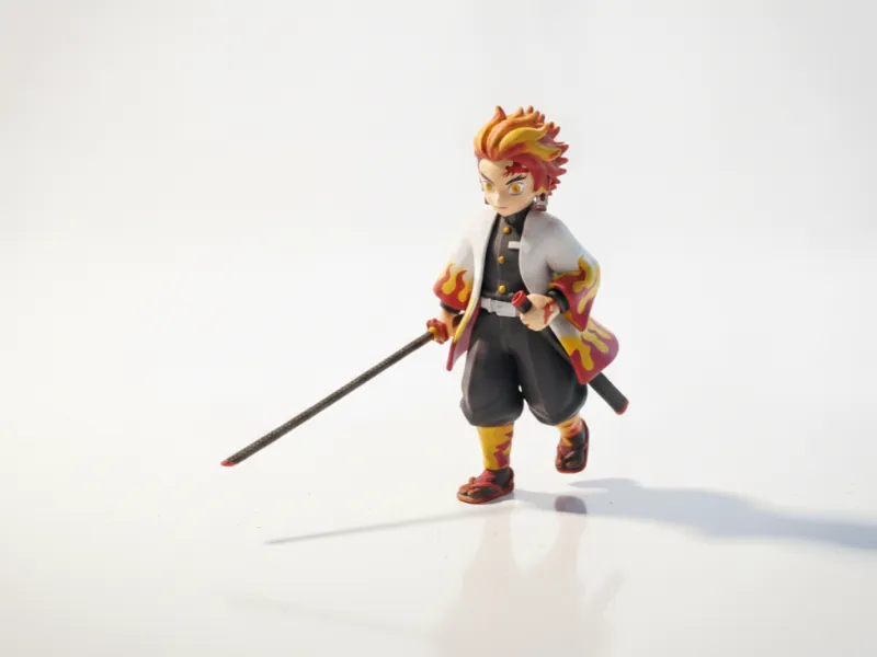 Dämonenjäger-Figur Anime-Sammlerstück 3D-druckbar