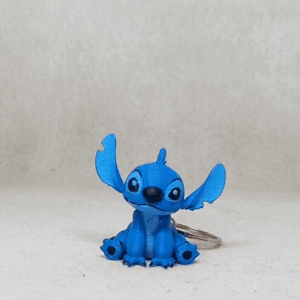 Stitch keychain v01-0