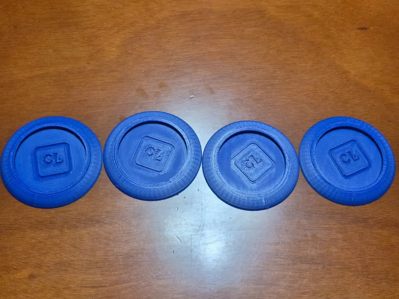 Posavasos CREALEZID x4, coaster x4