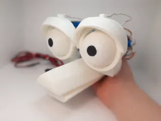 Beak and Eye Animatronic