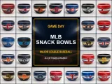MLB Snack Bowl - Gameday Baseball Party Bowl-0