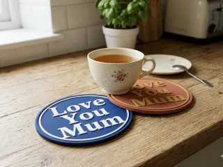 Love You Mum Coaster