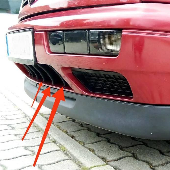 CAPUCHON DE PARE-CHOCS AVANT golf mk3