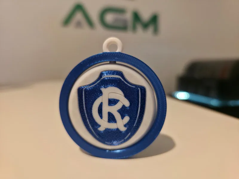 Clube do Remo - Chaveiro Giratório Print-in-Place