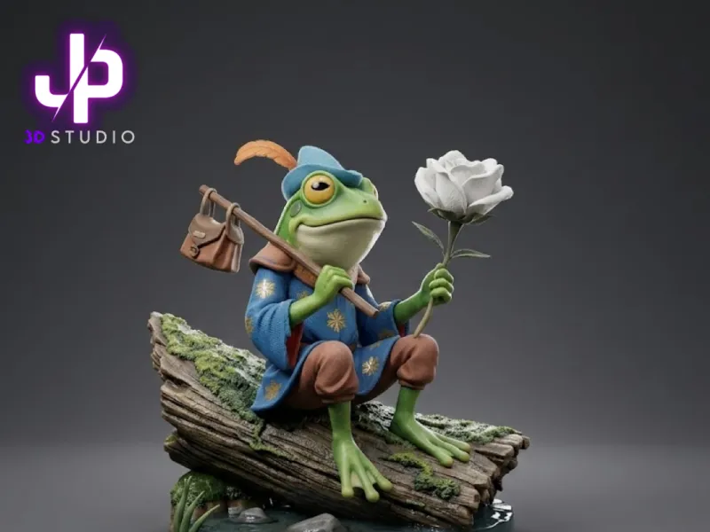 FLUBS, THE FOOL - MINIATURE - COMMANDER TOKEN
