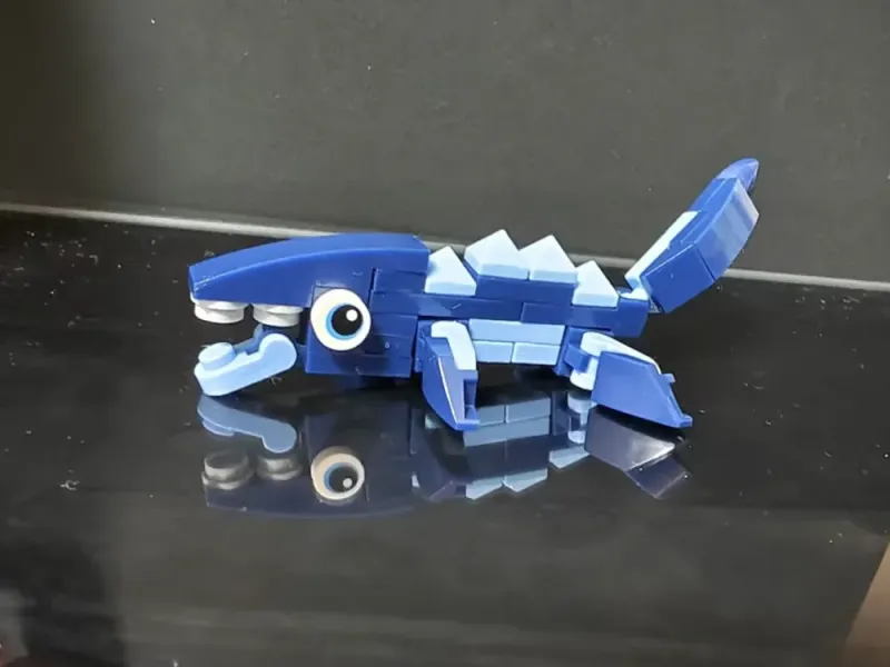 Bloques de construcción LEGO, serie Jurassic, Mosasaurus