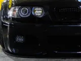 BMW 3 Series E46 2 Pcs Headlight Honeycomb Decoration-0