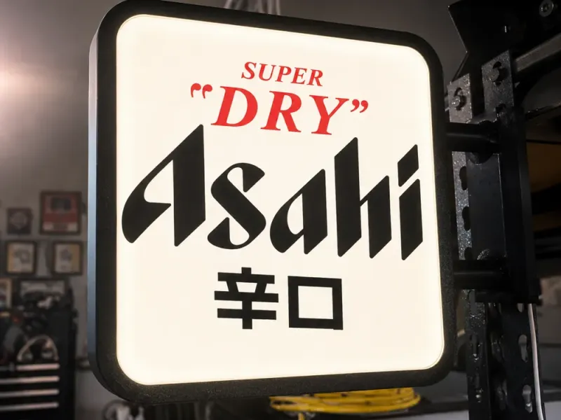 Asahi Lightbox Sign System