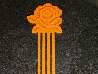 bookmark flower pixel