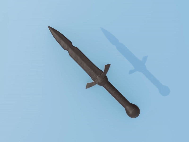 Iron Dagger from Oblivion