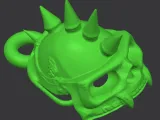 INFERNO HELMET KEYCHAIN-0