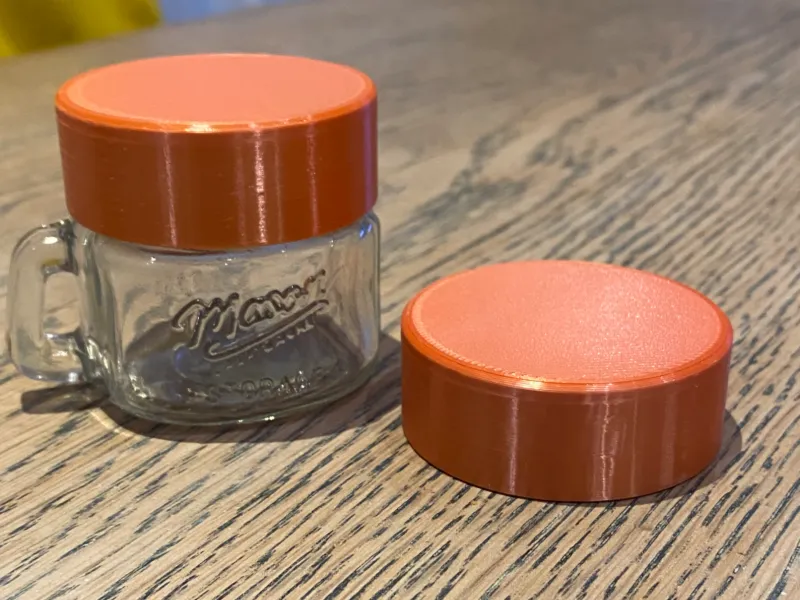 Mini Mason 2oz Jar Lid
