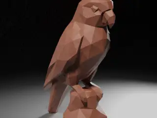 Parrot figurine