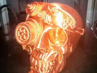 Steampunk Gear Skull