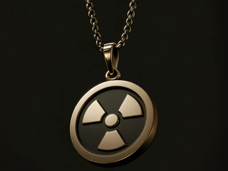 Pendant - Nuclear Symbol -Type C